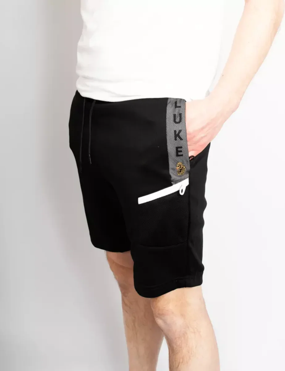 Luke Sport Belway Mesh Sweat Shorts | Black