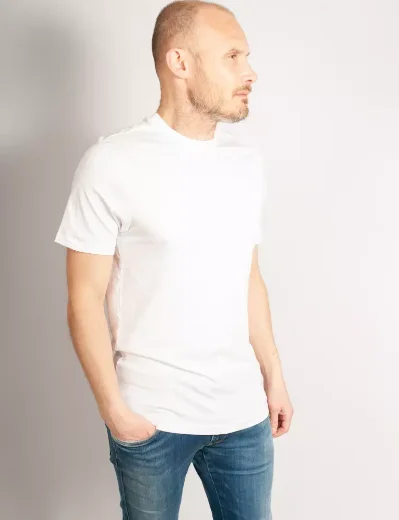 Luke Mainline Pima Shiny Lion T-Shirt | White