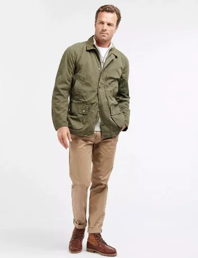 Barbour Ashby Casual Jacket | Olive