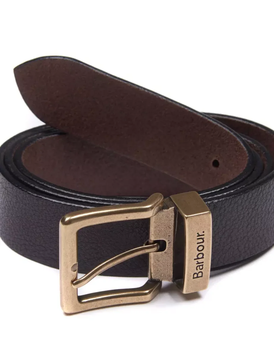Barbour Blakely Leather Belt | Brown