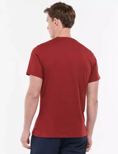 Barbour Tayside T-Shirt | Wine