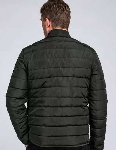 Babrour Intl Winter Chain Quilted Jacket | Sage