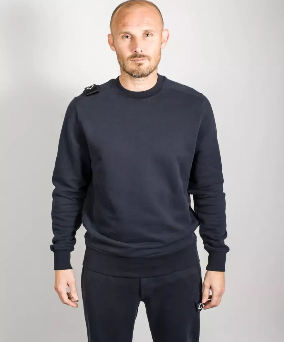 MA STRUM Core Crew Sweater | Navy