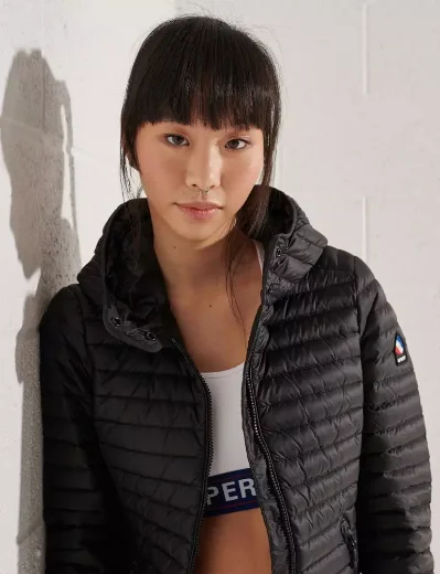 Superdry Womens Core Down Jacket | Black