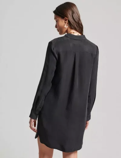 Superdry Women's Studios Shirt Dress | Black