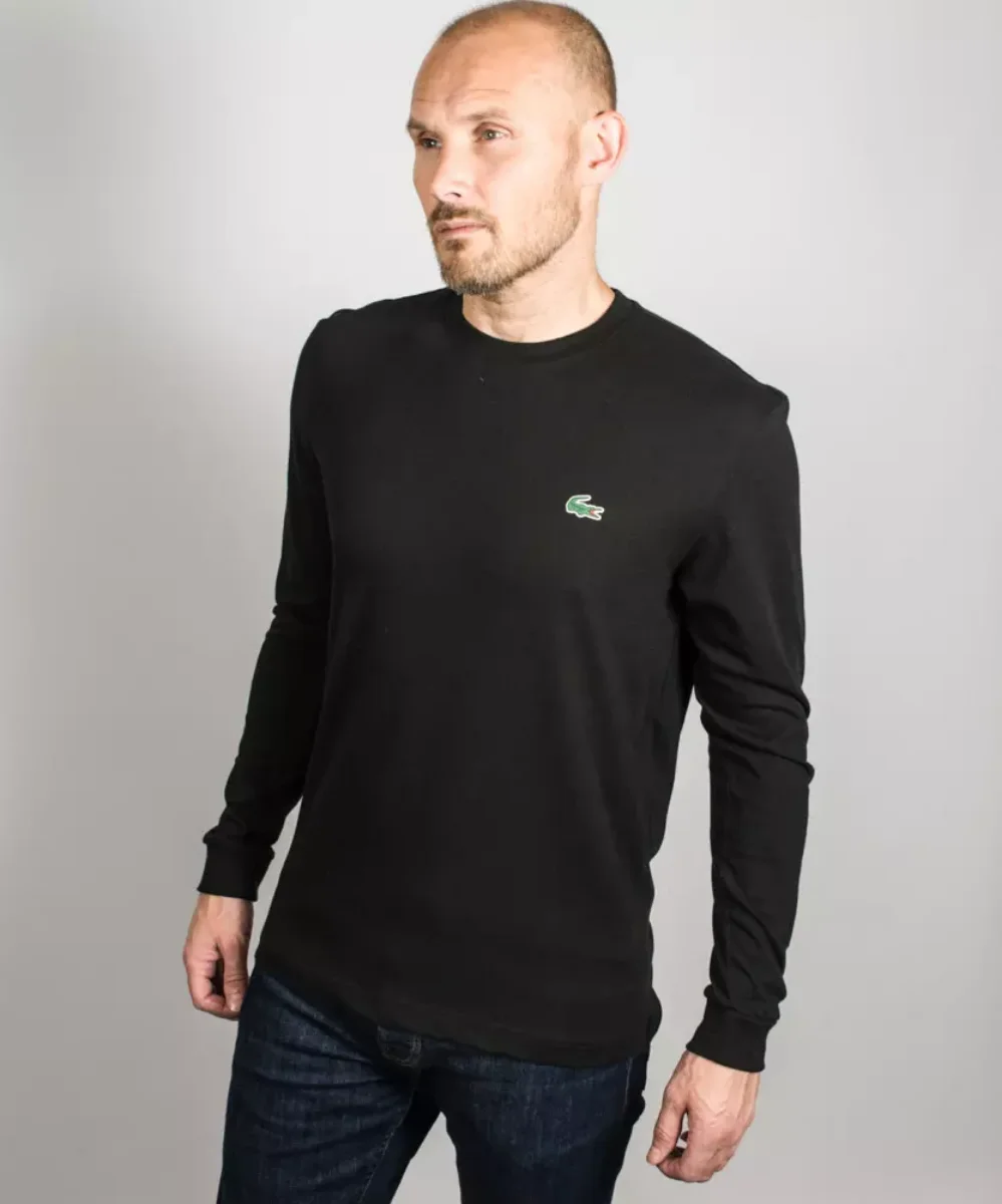 Lacoste Sport Long Sleeve T-Shirt | Black