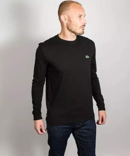 Lacoste Sport Long Sleeve T-Shirt | Black