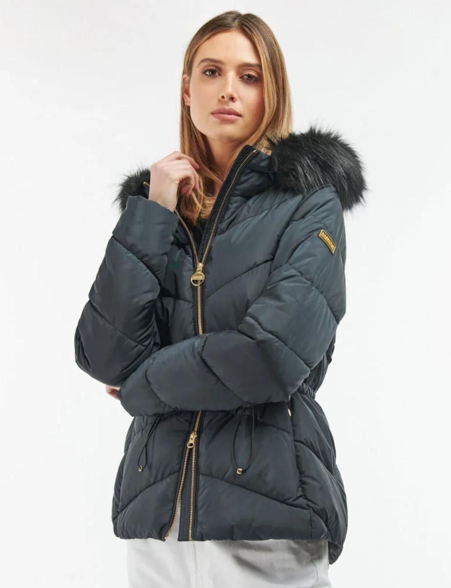 Babrour Intl Womens Julio Quilted Jacket | Black