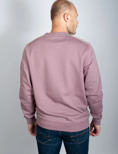 Weekend Offender F BOMB Crew Neck Sweater | Dusty Rose
