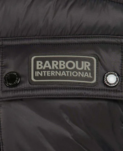Barbour Intl Bowsden Quilted Gilet | Black