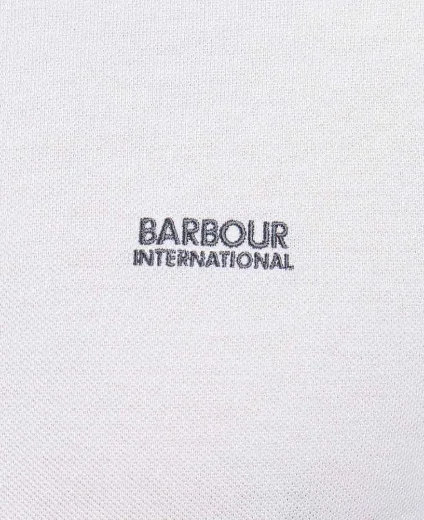 Barbour Intl Cruiser Polo Shirt | White