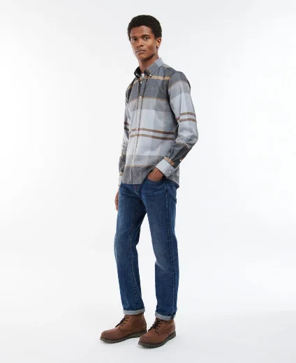 Barbour Iceloch Tailored Fit Check Shirt | Greystone