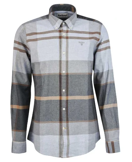 Barbour Iceloch Tailored Fit Check Shirt | Greystone