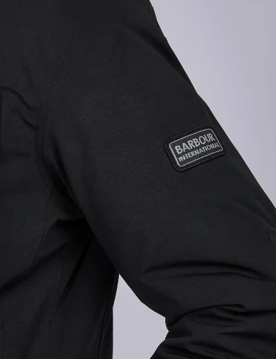 Barbour Intl Waterproof Duke Jacket | Black
