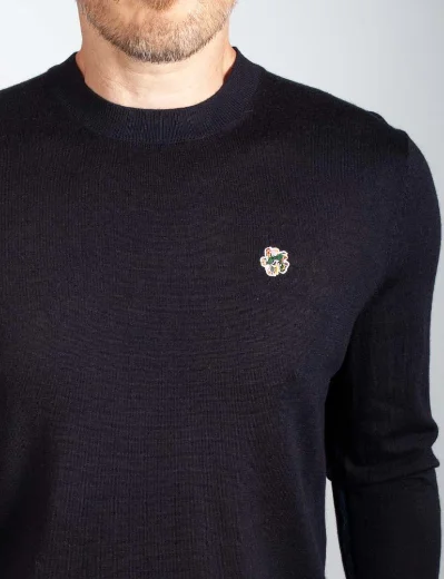 Ted Baker Cardiff Crew Neck Knitted Jumper | Navy
