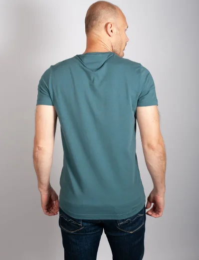 Tommy Hilfiger Stretch Slim Fit T-Shirt | Marine Blue