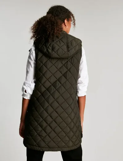 Joules Chatham Quilted Gilet | Heritage Green