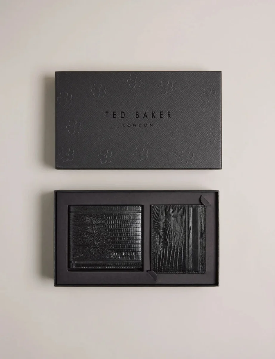Ted Baker Stevset Wallet Cardholder Set | Black