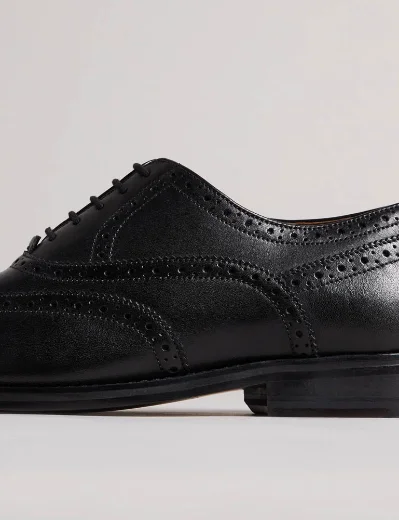 Ted Baker AMAISS brogue Shoe | Black