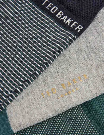 Ted Baker Homepak Assorted Three Pack of Socks 
