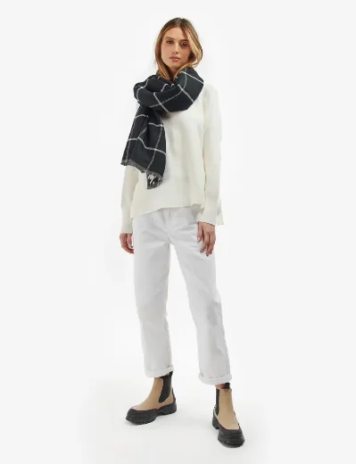 Barbour Intl Parson Reversible Wrap | Black/Chantilly