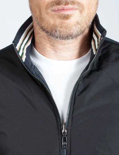 Ted Baker Hemis Reversible Zip Through Jacket | Navy