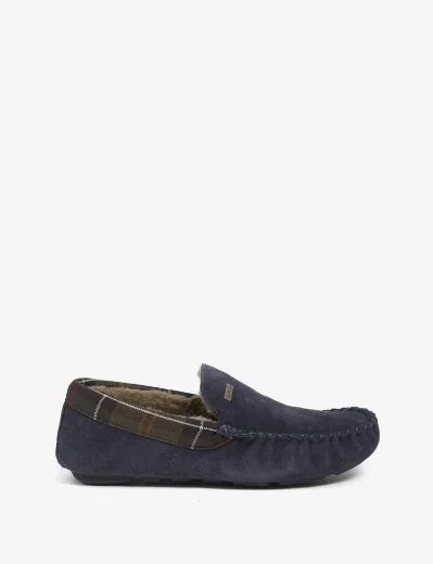 Barbour Monty Slippers | Navy