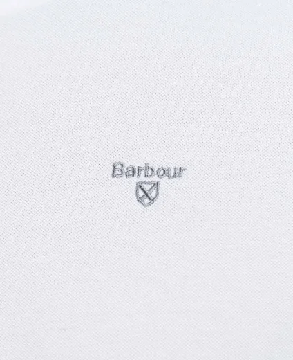 Barbour Chaldon Pique T-Shirt | White