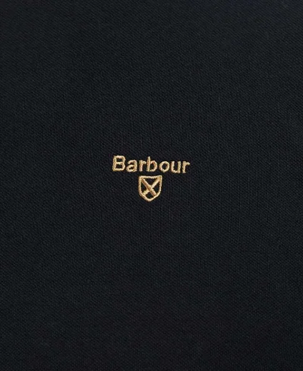 Barbour Chaldon Pique T-Shirt | Black