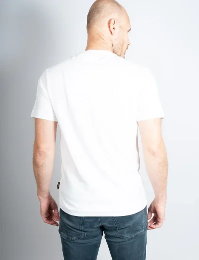 Napapijri AYAS Short Sleeve Logo T-Shirt | White