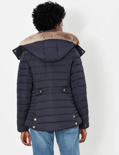 Joules Womens Gosway Padded Jacket | Navy