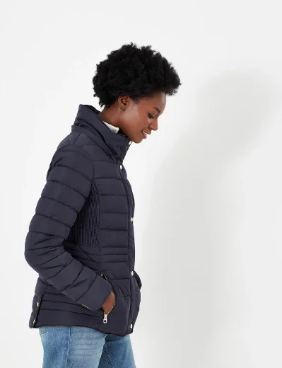 Joules Womens Gosway Padded Jacket | Navy