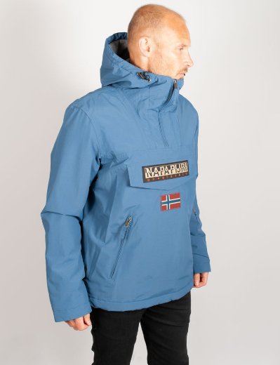Napapijri Rainforest Pocket Winter Jacket | Blue Ensign