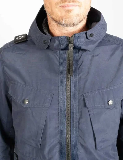 MA Strum Hooded Jacket | Navy