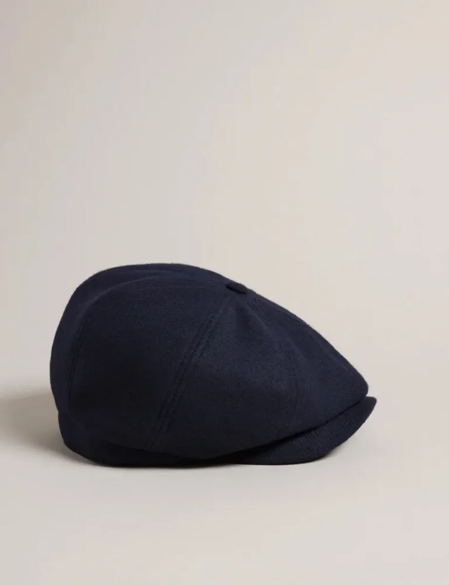 Ted Baker Elijahs Wool Felt Baker Boy Hat | Dark Blue