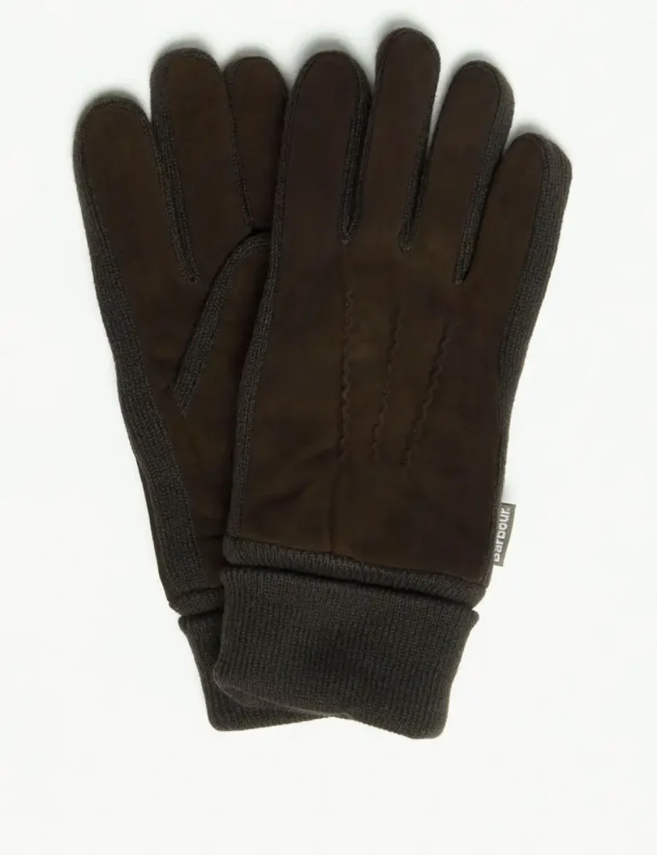 Barbour Men's Magnus Gloves | Brown/Olive