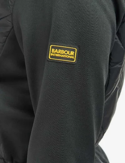 Barbour Intl Womens Jensons Quilted Sweat | Black