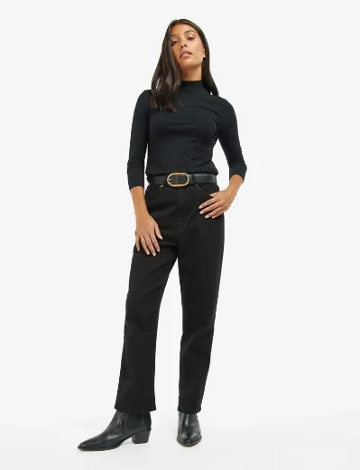 Barbour Intl Womens Vetel Top | Black
