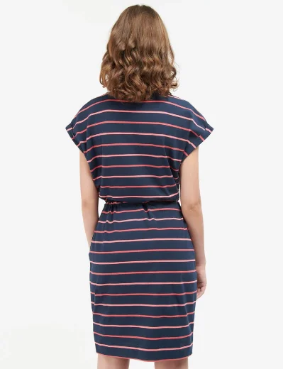 Barbour Women's Marloes Stripe Dress | Navy