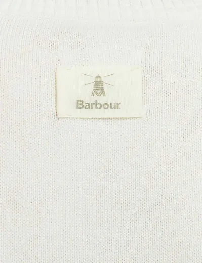 Barbour Women's Pearl Stripe Knitted Jumper | Ecru/Stripe