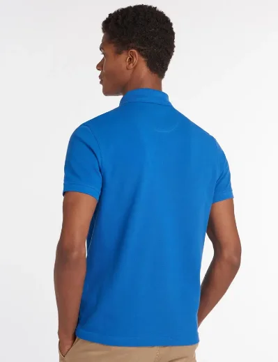 Barbour Sports Pique Polo Shirt | Sports Blue