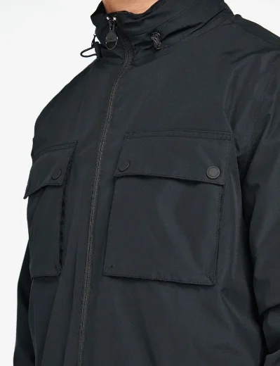 Barbour Intl Obel Waterproof Jacket | Black