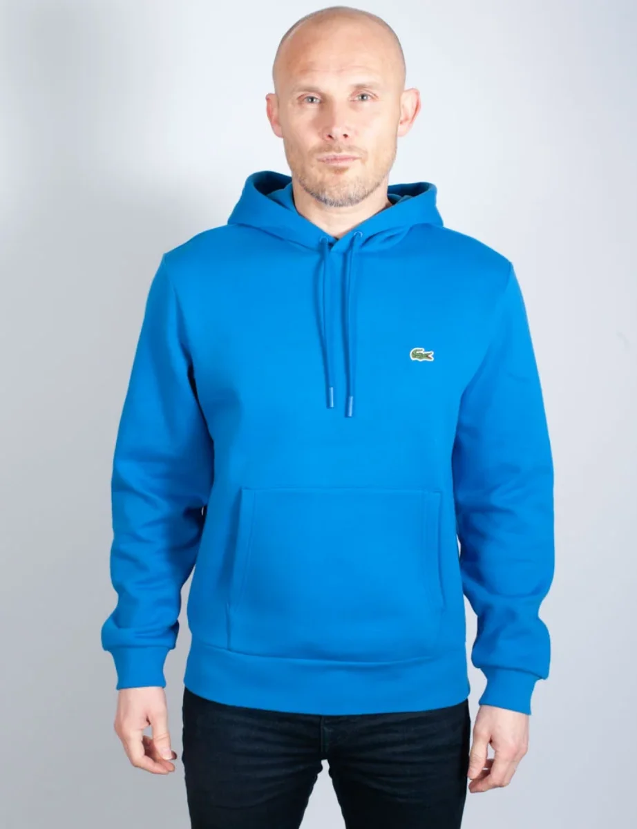 Lacoste Men's Hooded Sweatshirt | Blue