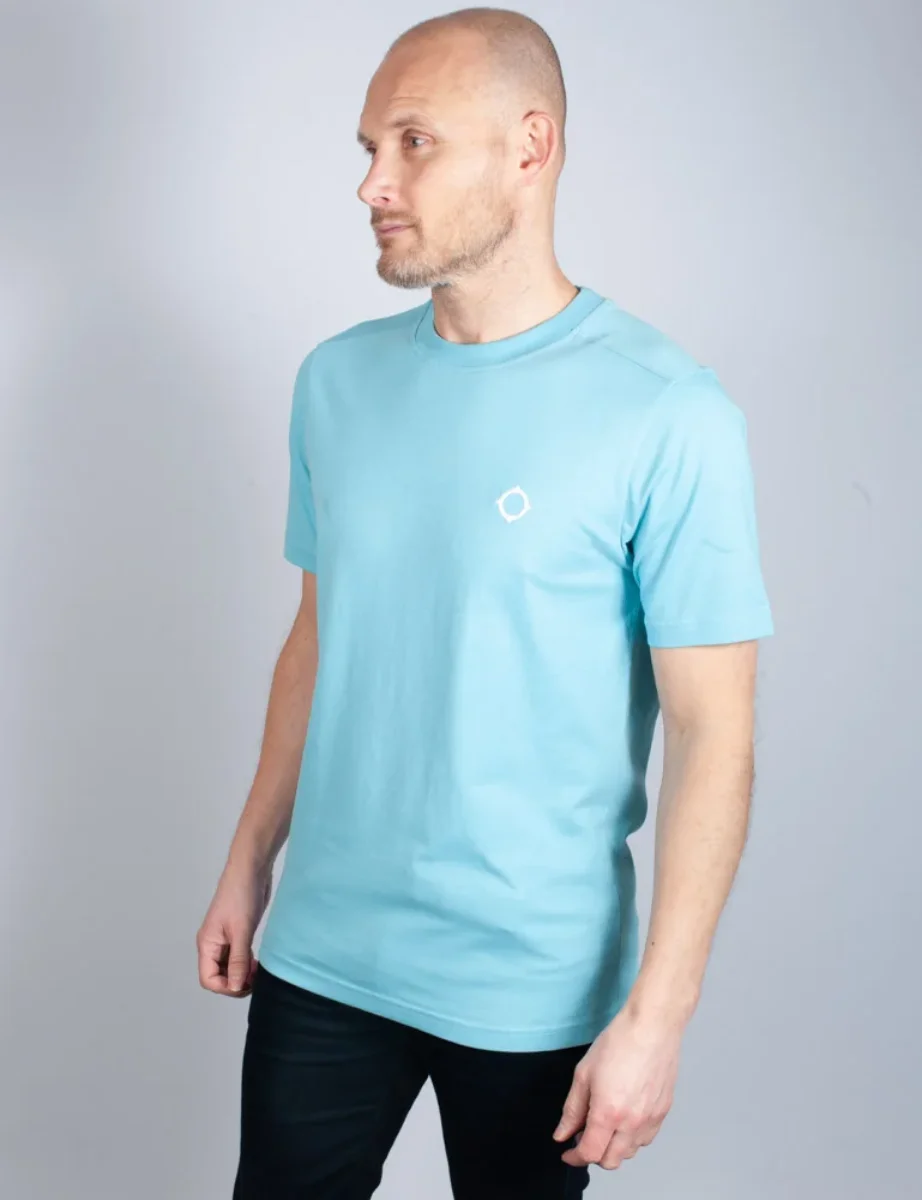 MA STRUM Short Sleeve Icon T-Shirt | Sea Blue