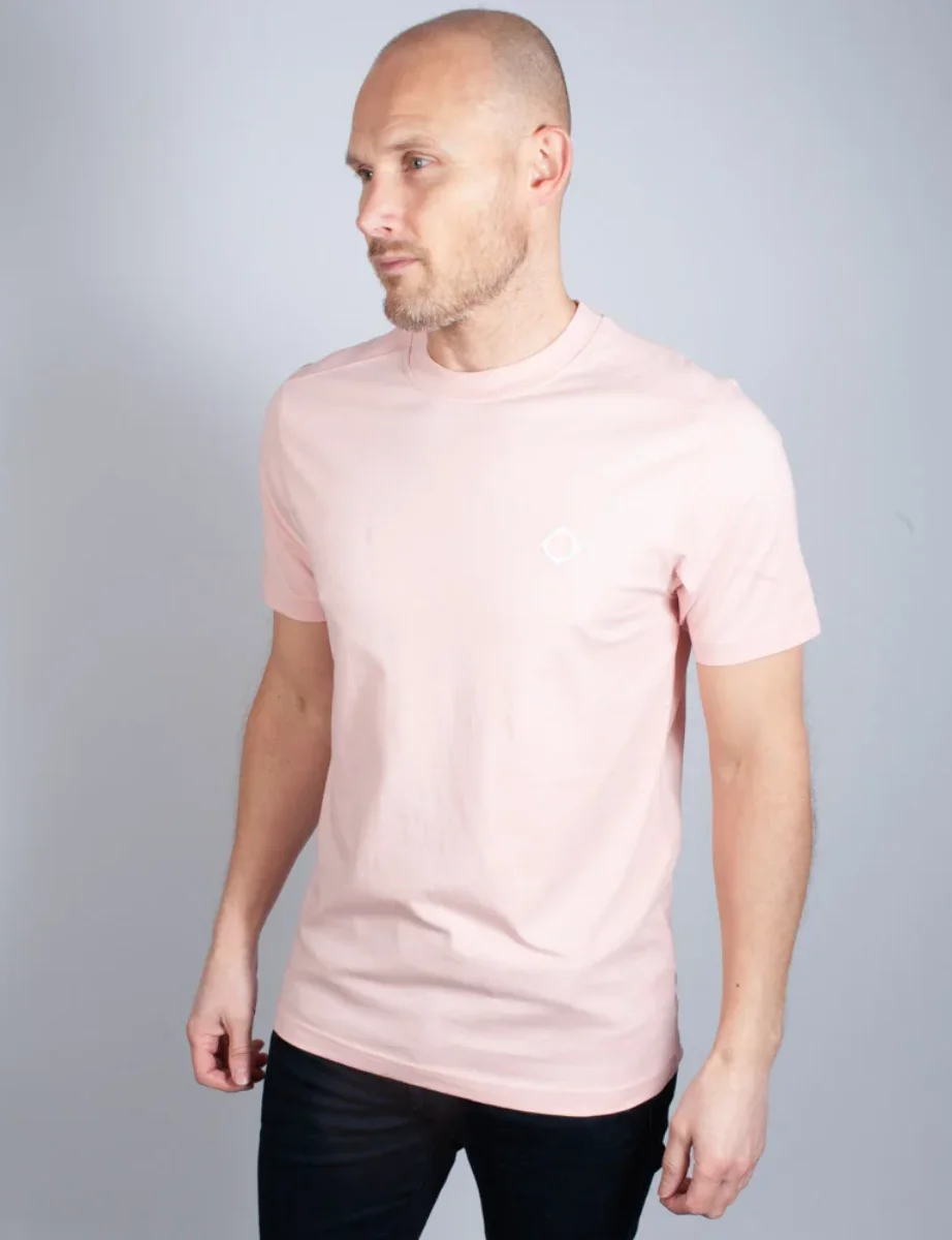 MA STRUM Short Sleeve Icon T-Shirt | Mud Pink