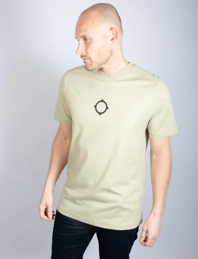 MA Strum Compass Print T-Shirt | Tea