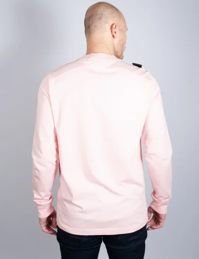 MA Strum LS Cargo Pocket T-Shirt | Mud Pink