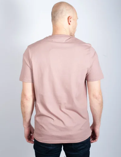 Lyle & Scott Organic Cotton Plain T-Shirt | Hutton Pink