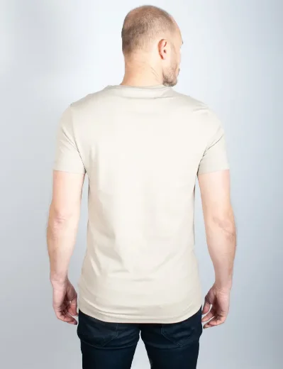 Tommy Hilfiger Stretch Slim Fit T-Shirt | Stone