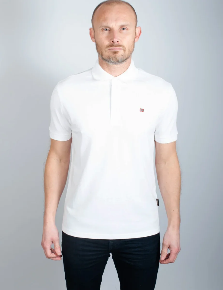 Napapijri Eolanos Polo Shirt | White